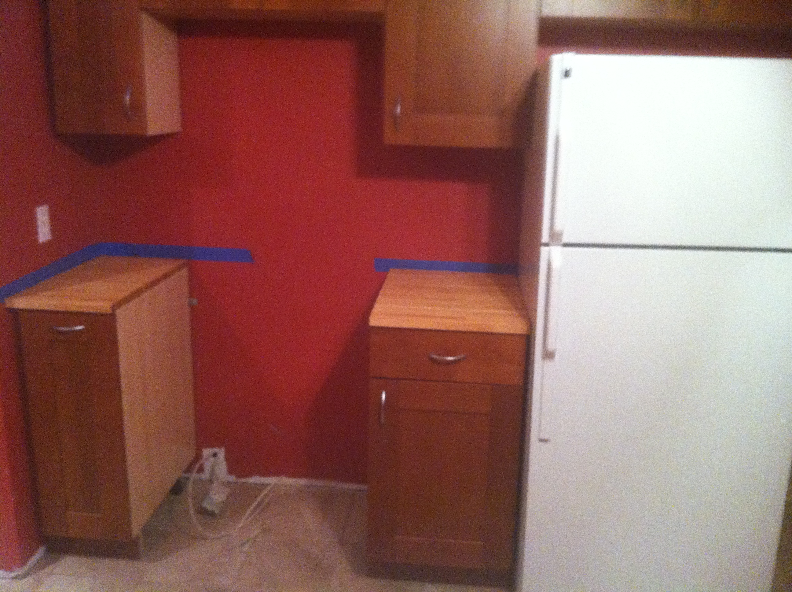 right part of kitchen