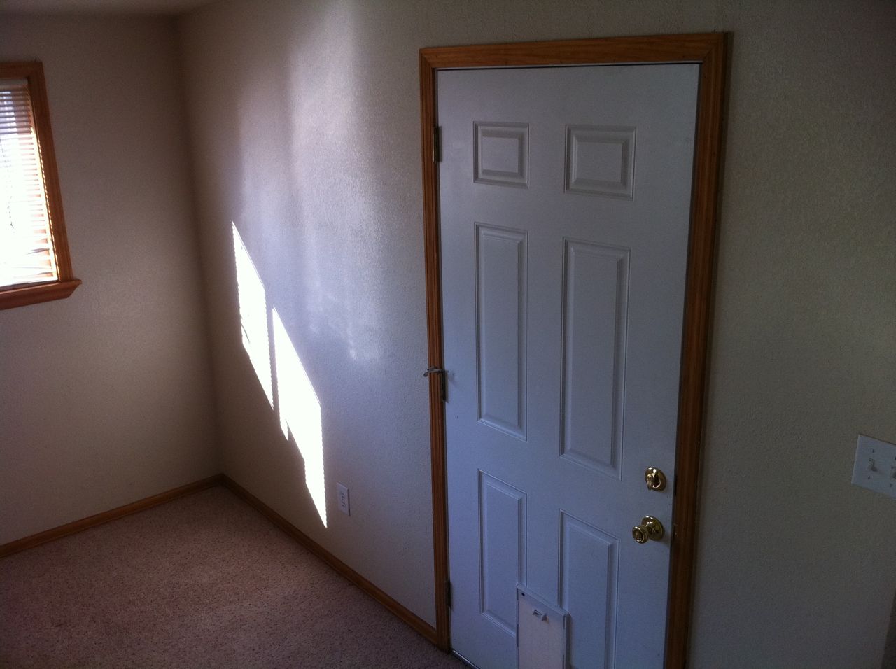 back door in sun room