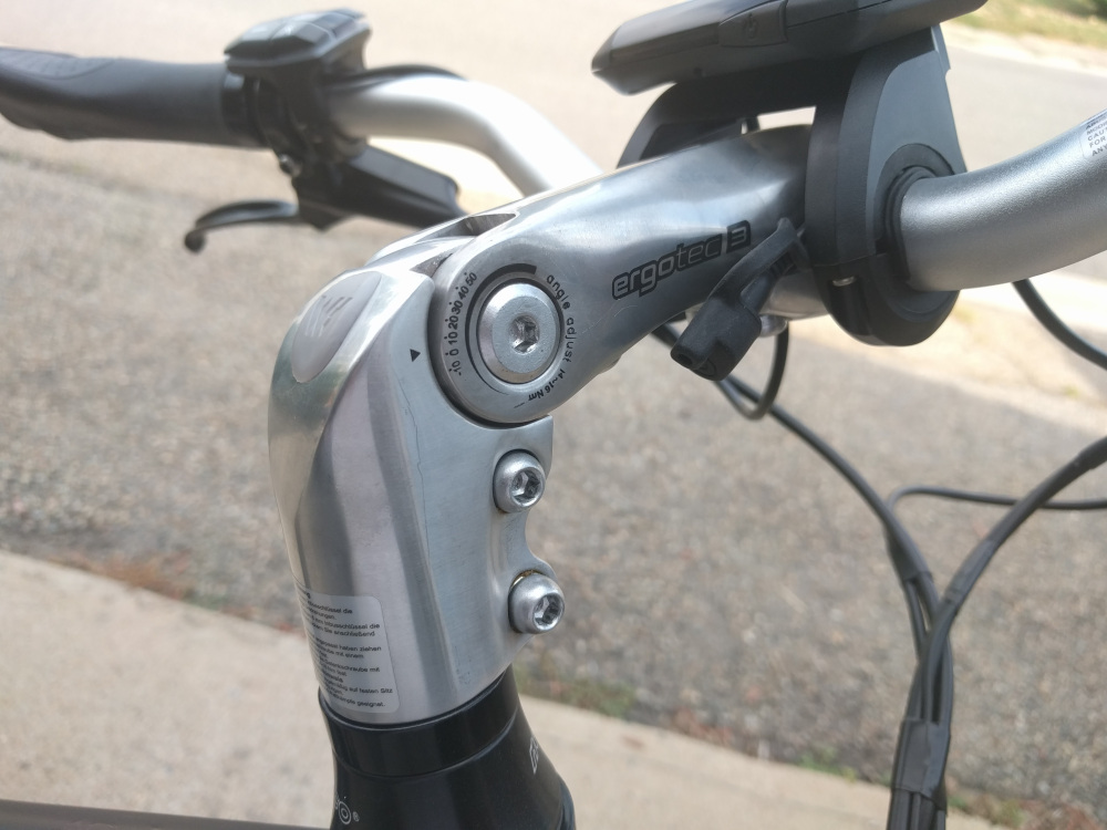 adjustable stem