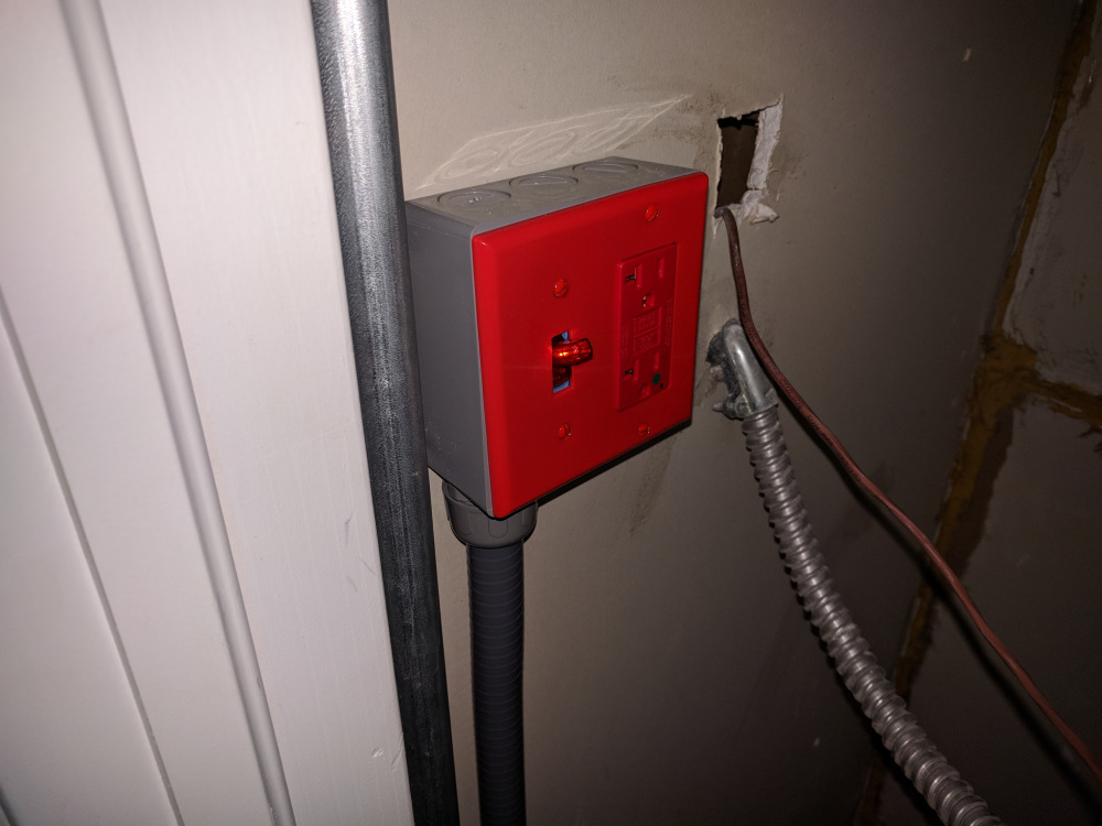 interior SPS switch and outlet